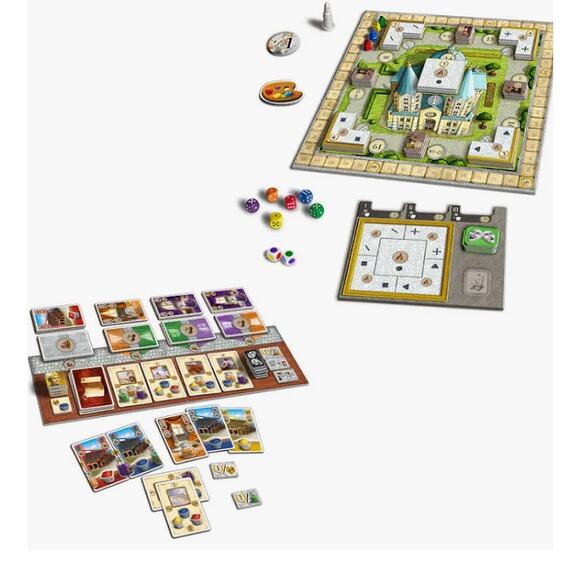 Queen Games QNG10563 Fresco Card & Dice Game - $49.99 MSRP - Picture 2 of 6